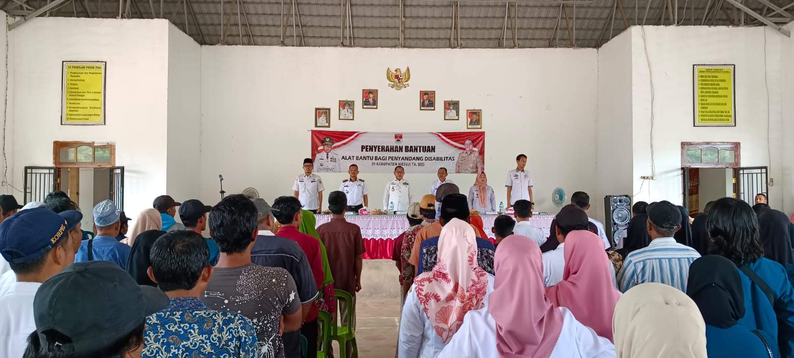 Pemkab Mesuji saluran bantuan ke Masyarakat di Kecamatan Mesuji Timur 