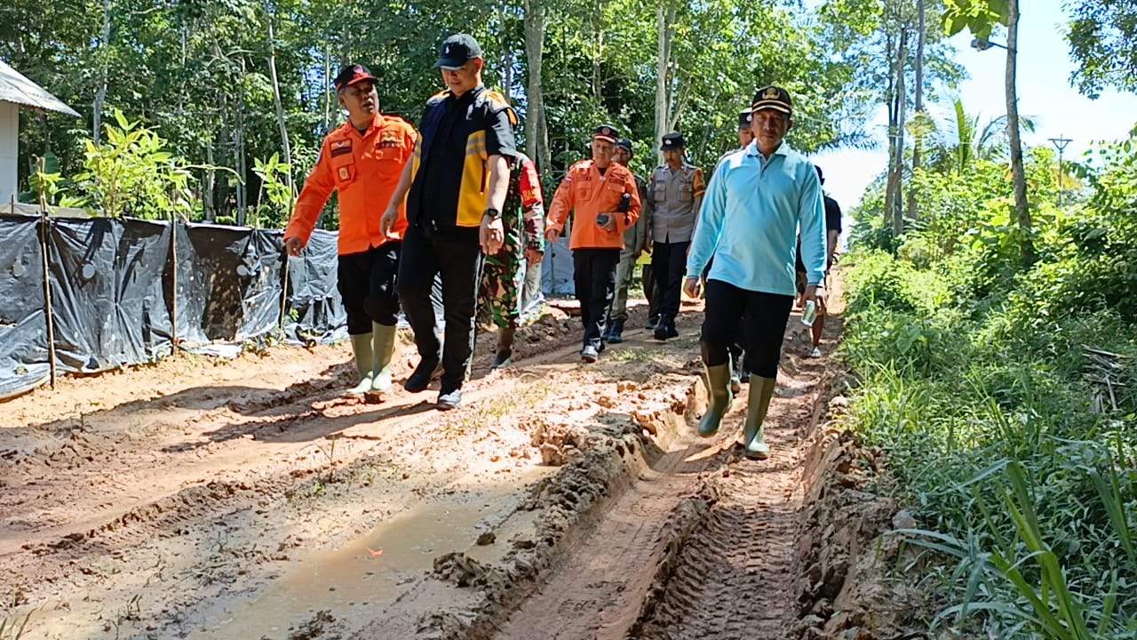 Bergerak Cepat Tangani Banjir, Pemkab Mesuji Meminta Bantuan Tim Balai Besar Wilayah Sungai Mesuji Sekampung ( BBWS MS ) 