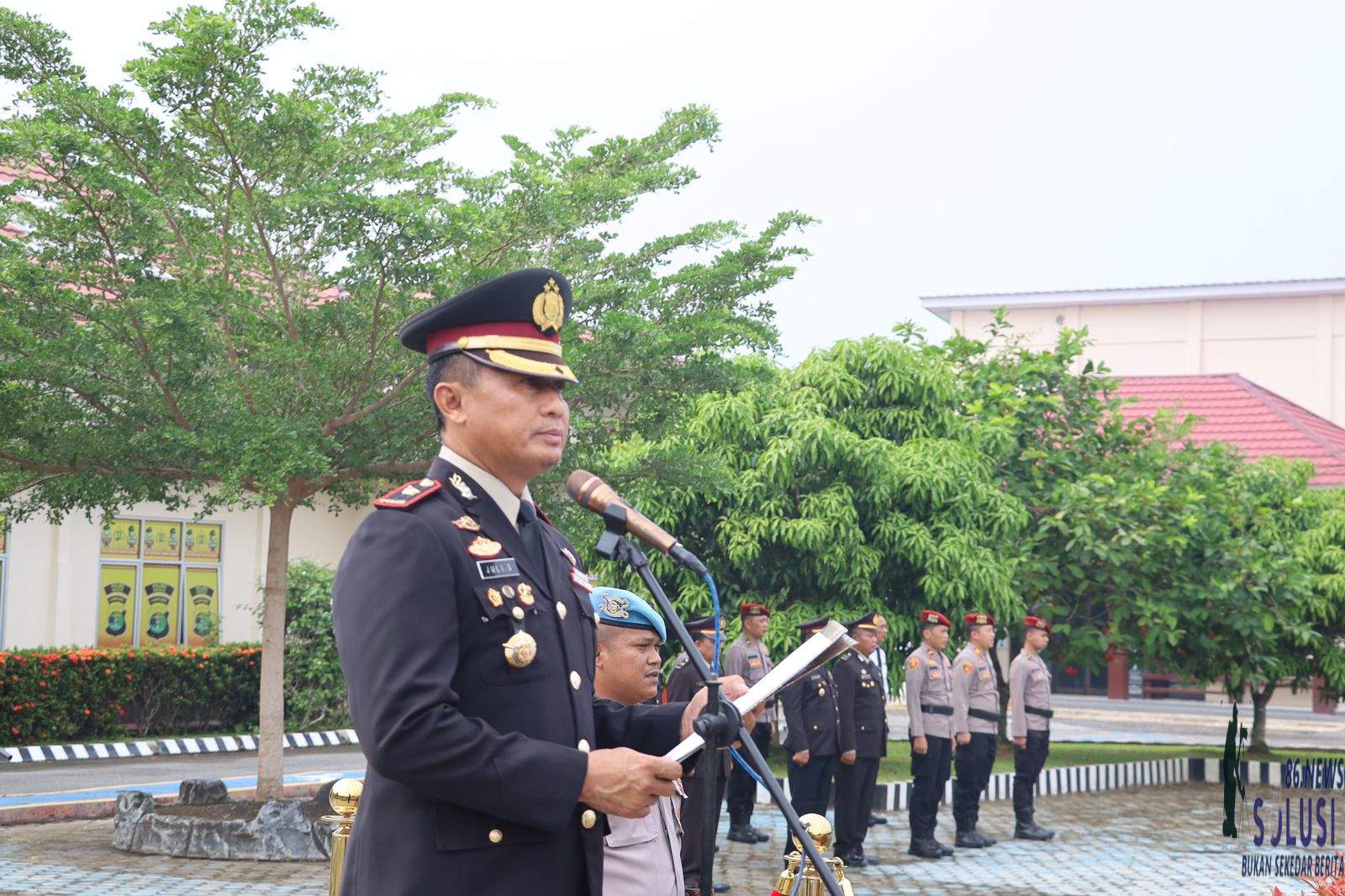 Waka Polres Mesuji Kompol Juli Sundara S.pd Pimpin Upacara Hari Kebangkitan Nasional ke 116