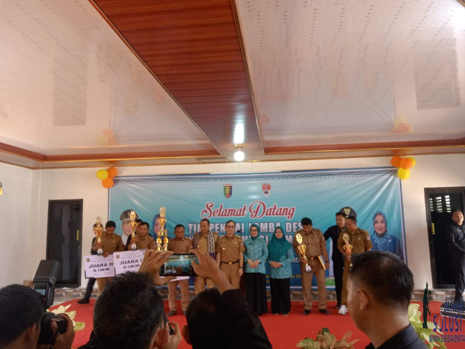 Dalam Rangka Lomba Desa Tingkat Provinsi, Pj Bupati Mesuji Ucapkan Selamat Datang Kepada Tim Penilaian