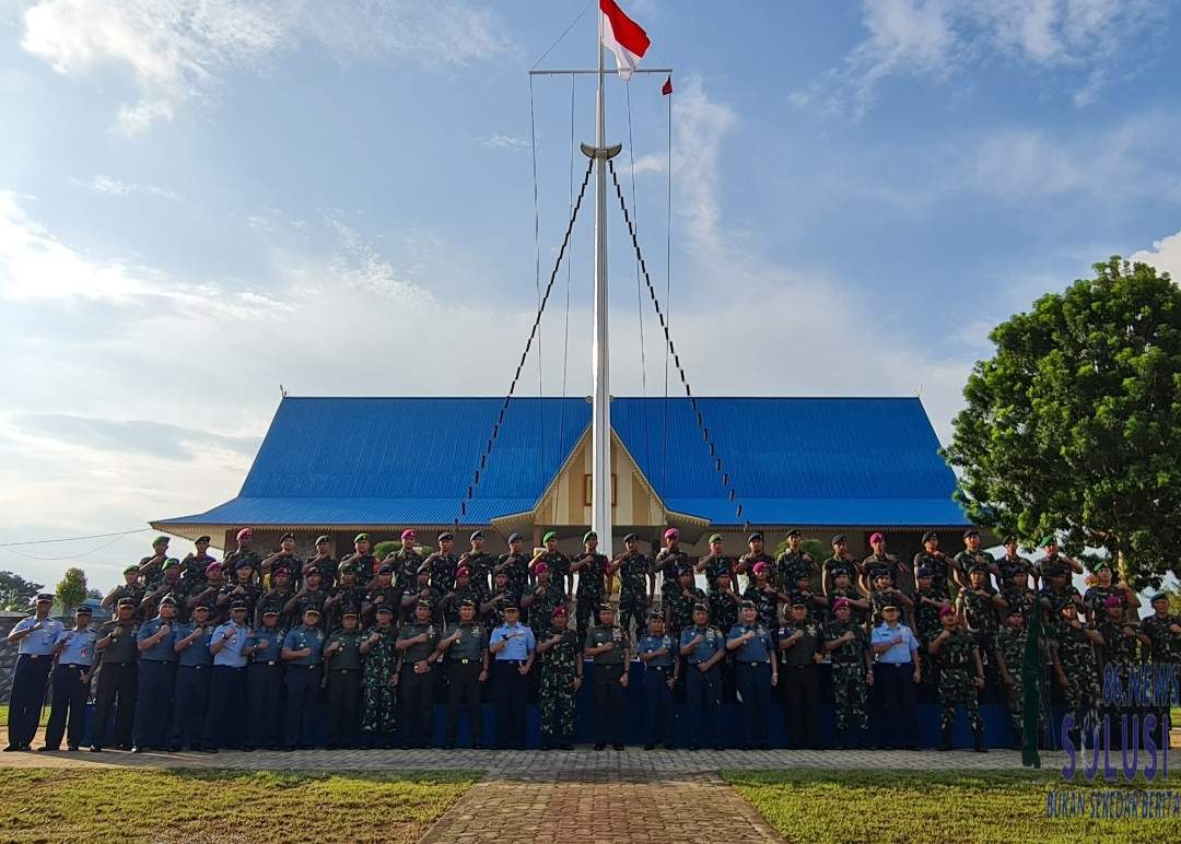 Pangkoopsud I Dampingi Kuker Panglima TNI ke Jajaran TNI Wilayah Kepulauan Riau