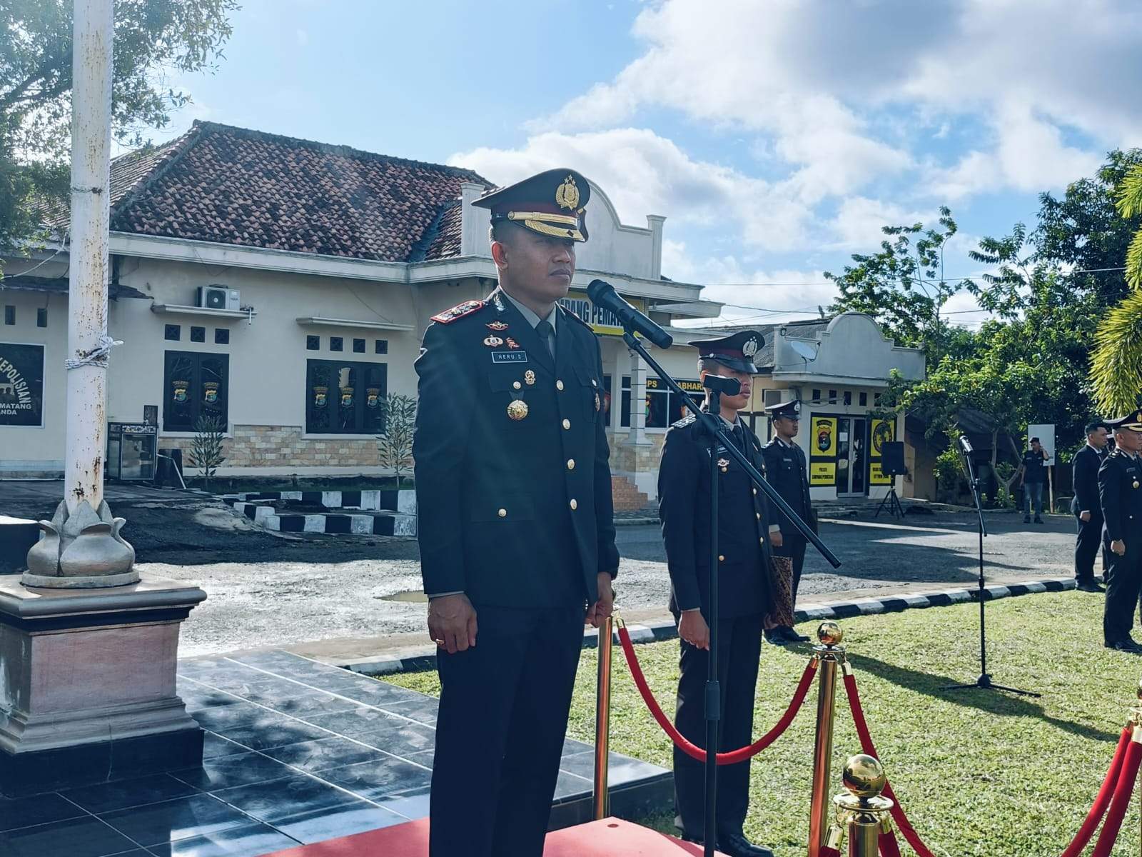 Jajaran Polres Mesuji Melaksanakan Upacara Memperingati Hari Bela Negara yang Ke-76 Tahun